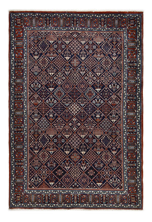 Tapis persan - Nomadic - 300 x 202 cm - rouge vin