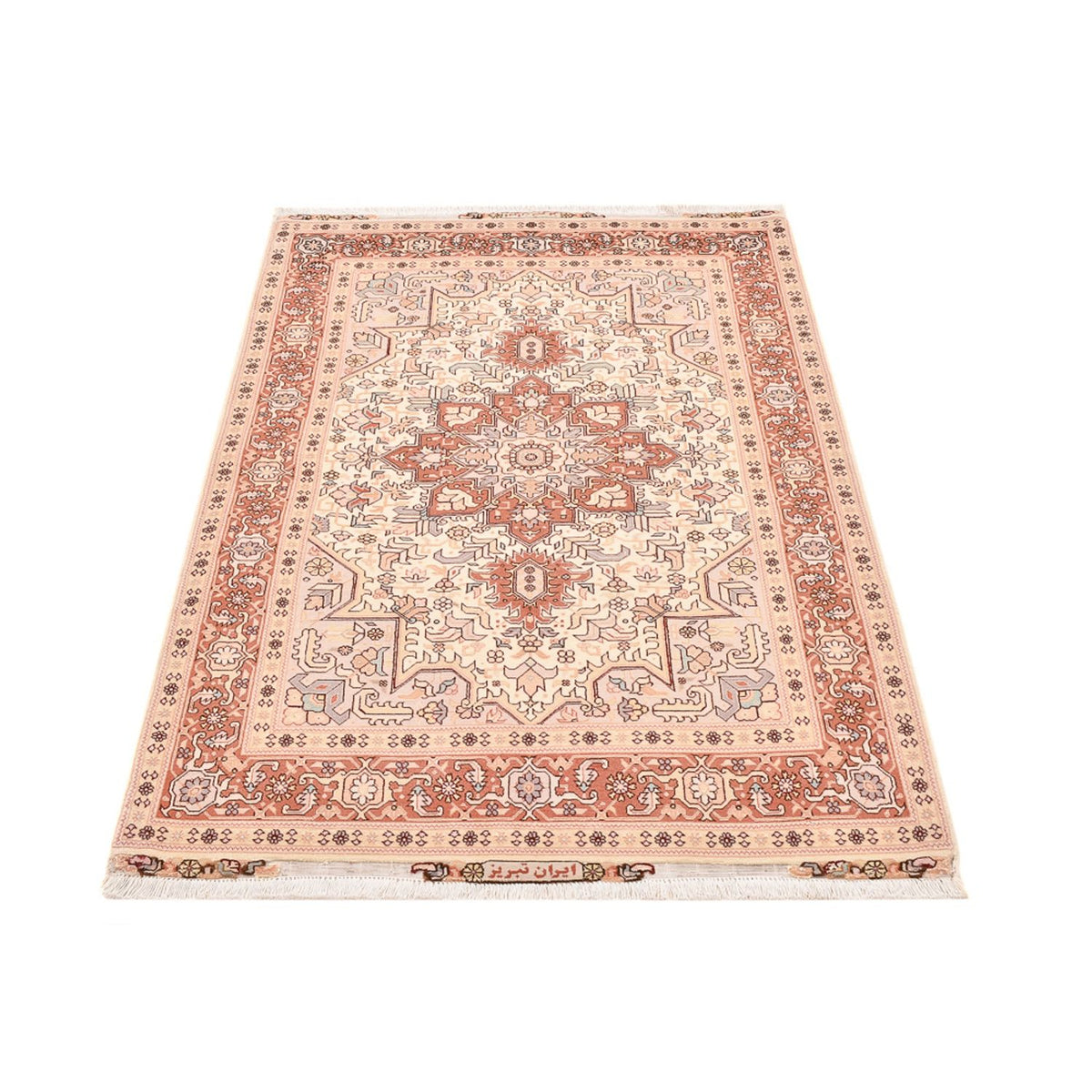 Tapis persan - Tabriz - Royal - 153 x 100 cm - beige clair