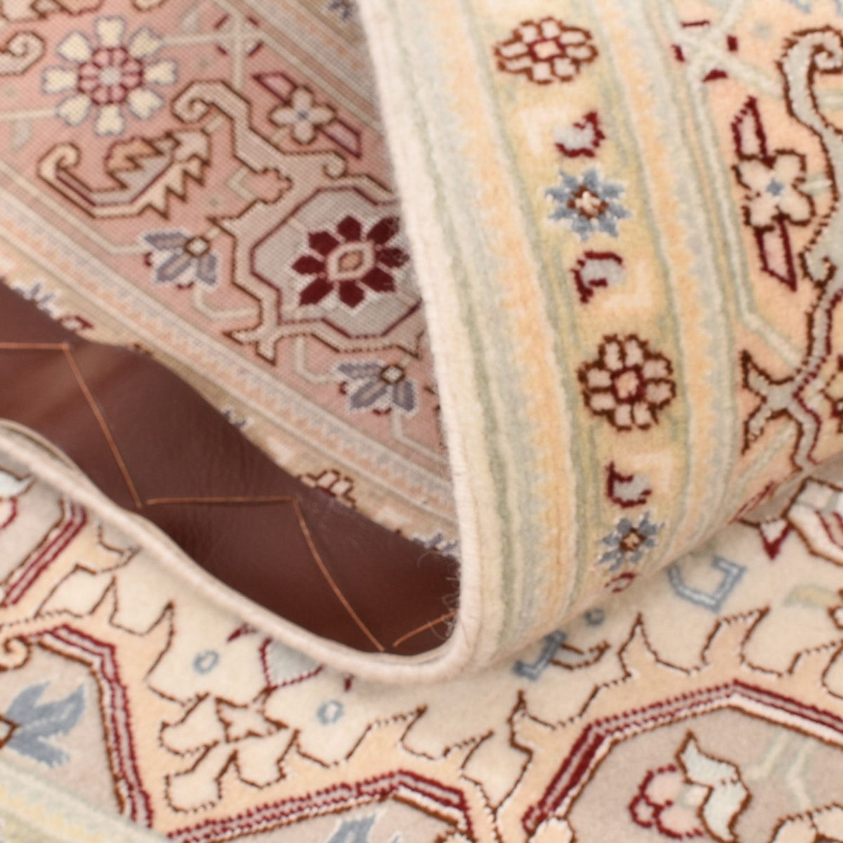 Tapis persan - Tabriz - Royal - 148 x 100 cm - beige clair