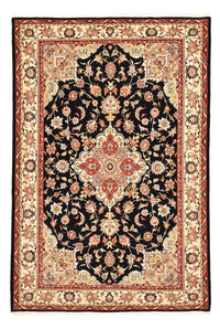 Tapis persan - Tabriz - Royal - 203 x 142 cm - rouge foncé