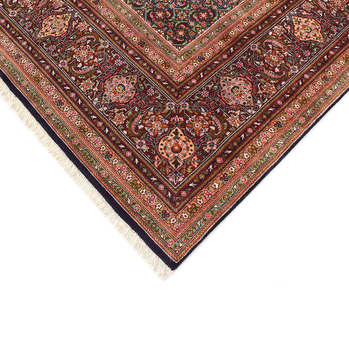 Tapis persan - Tabriz - Royal - 402 x 303 cm - beige foncé