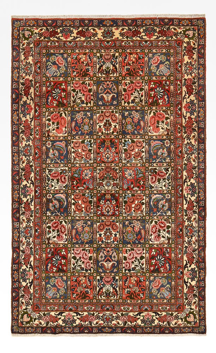 Tapis persan - Nomadic - 251 x 151 cm - multicolore