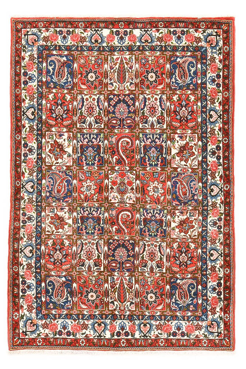 Tapis persan - Nomadic - 196 x 133 cm - multicolore