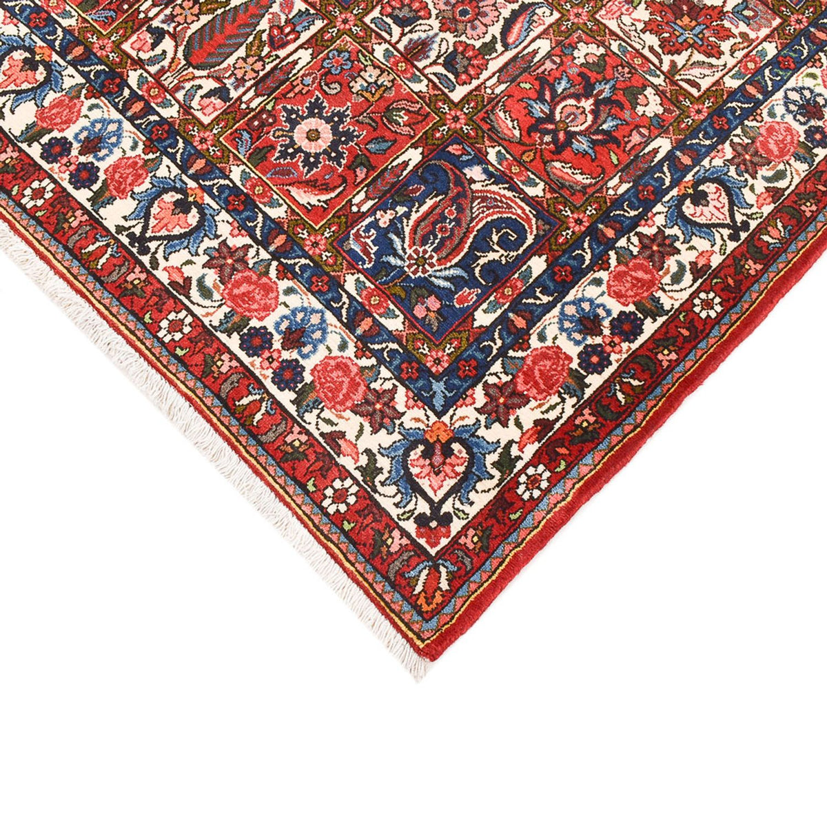 Tapis persan - Nomadic - 196 x 133 cm - multicolore