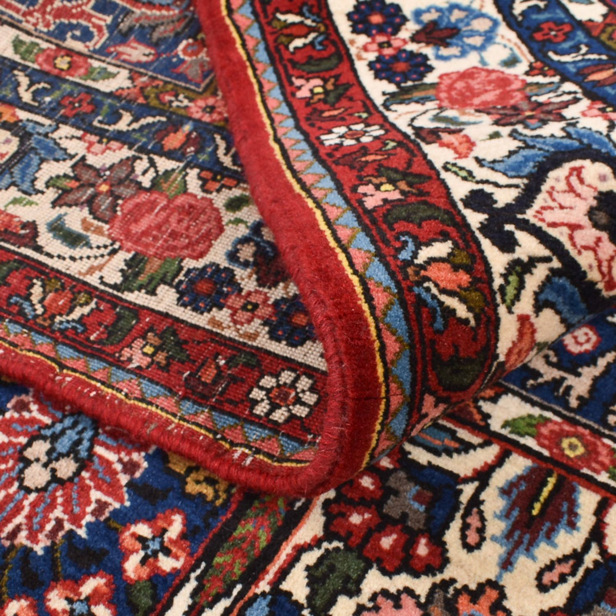 Tapis persan - Nomadic - 196 x 133 cm - multicolore