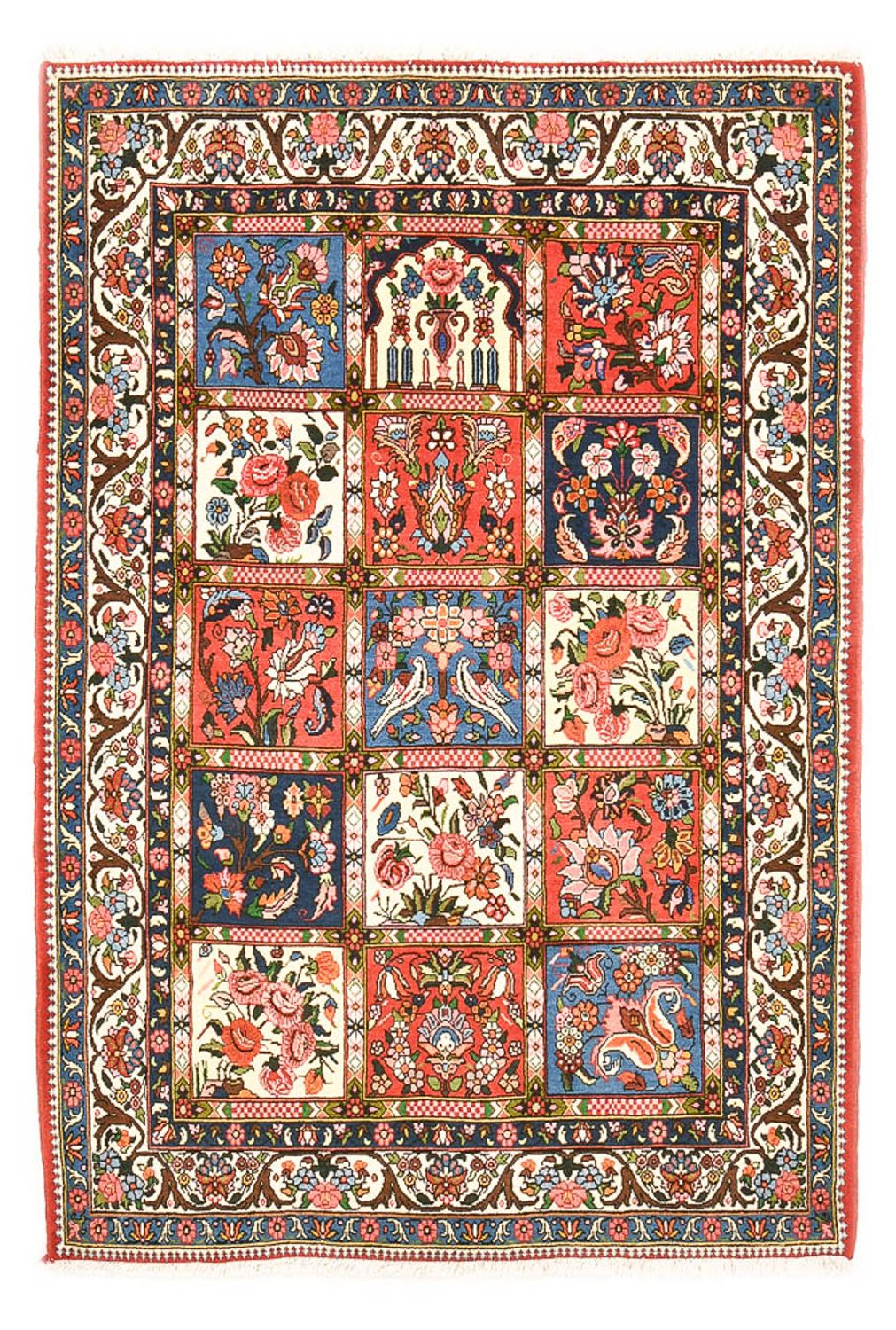 Tapis persan - Nomadic - 200 x 138 cm - multicolore