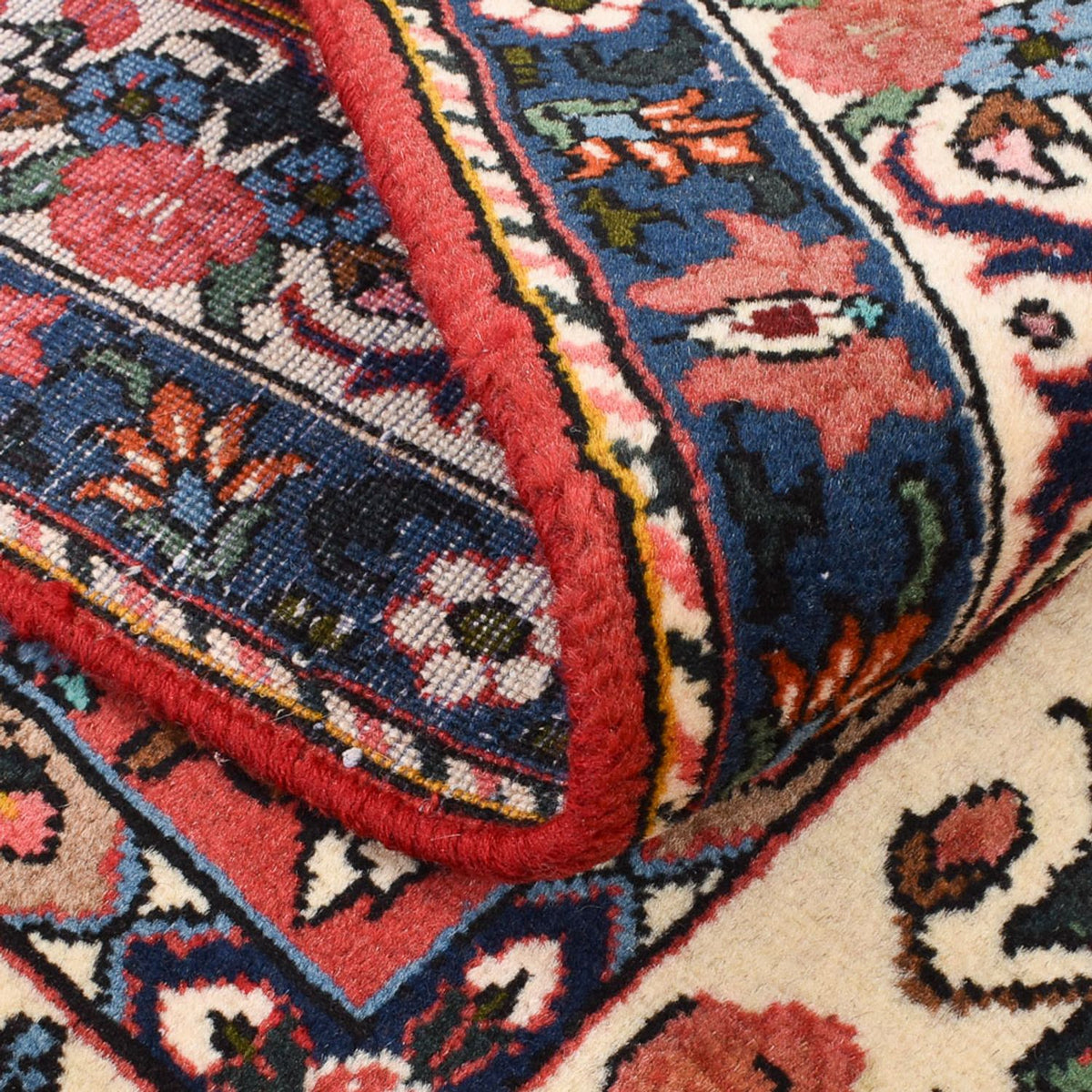 Tapis persan - Nomadic - 197 x 135 cm - multicolore