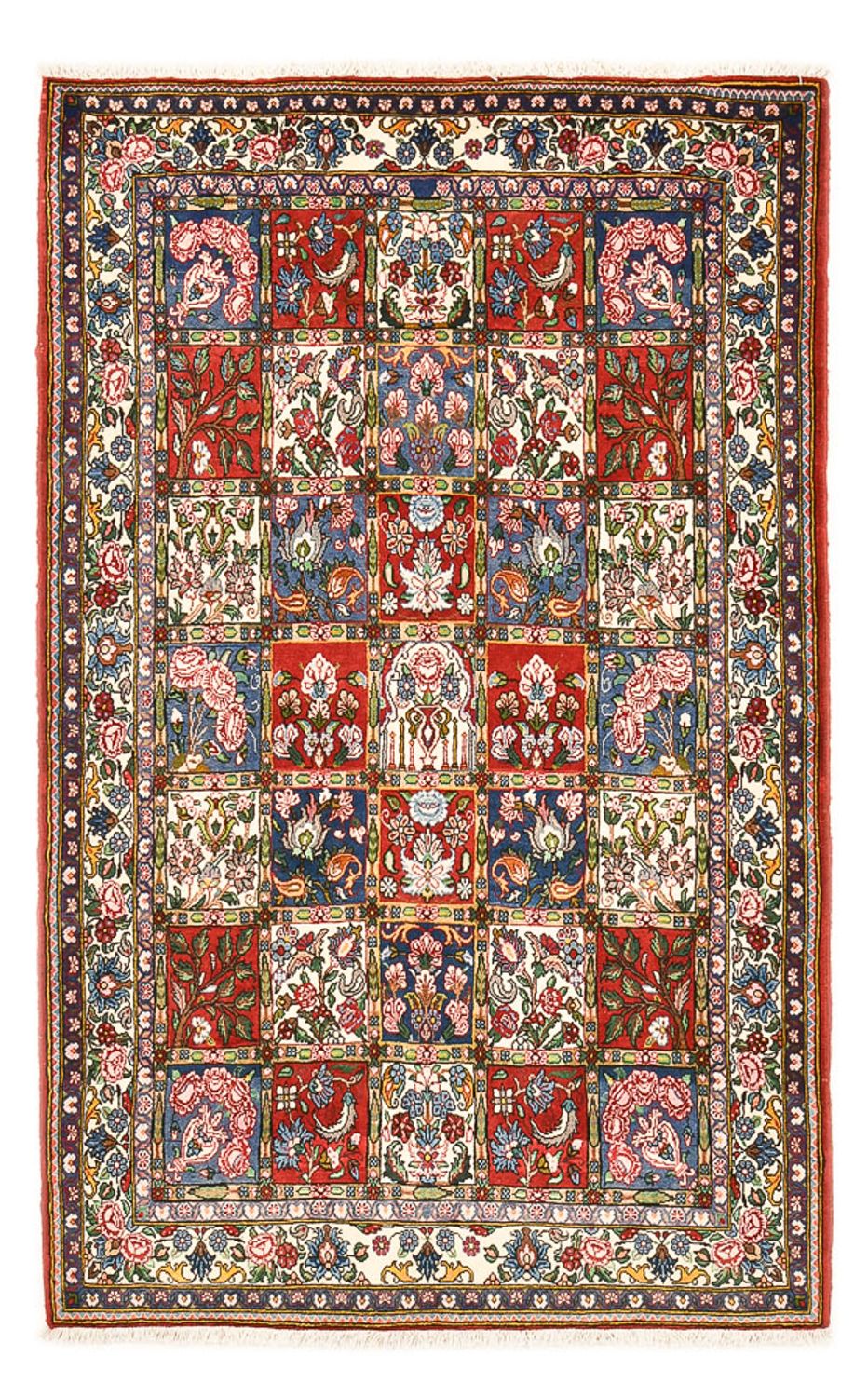 Tapis persan - Nomadic - 205 x 128 cm - multicolore