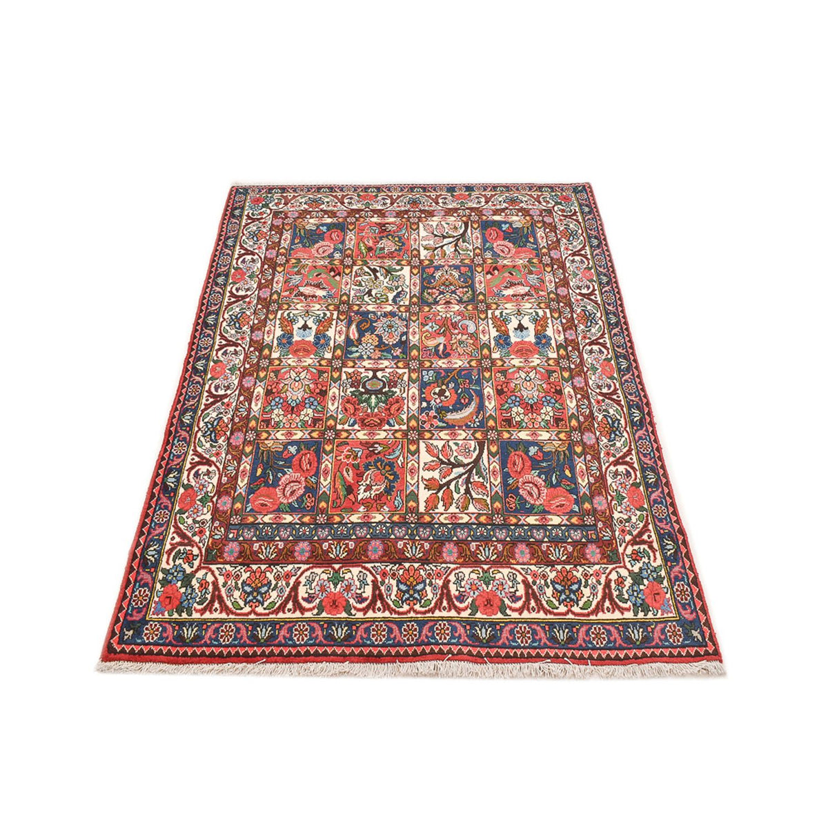 Tapis persan - Nomadic - 199 x 130 cm - multicolore