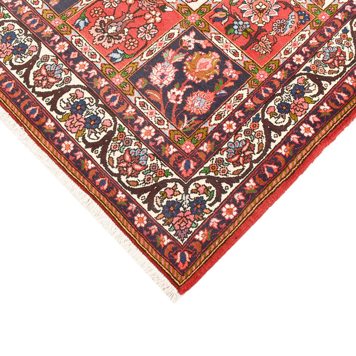Tapis persan - Nomadic - 203 x 135 cm - multicolore