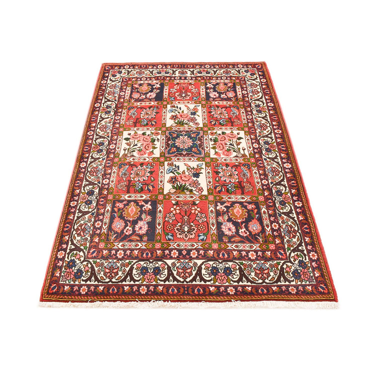 Tapis persan - Nomadic - 203 x 135 cm - multicolore