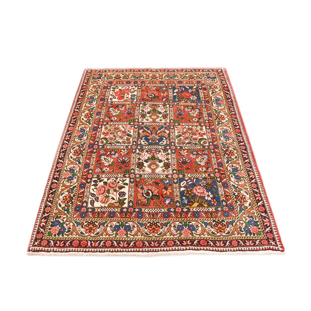 Tapis persan - Nomadic - 195 x 139 cm - multicolore