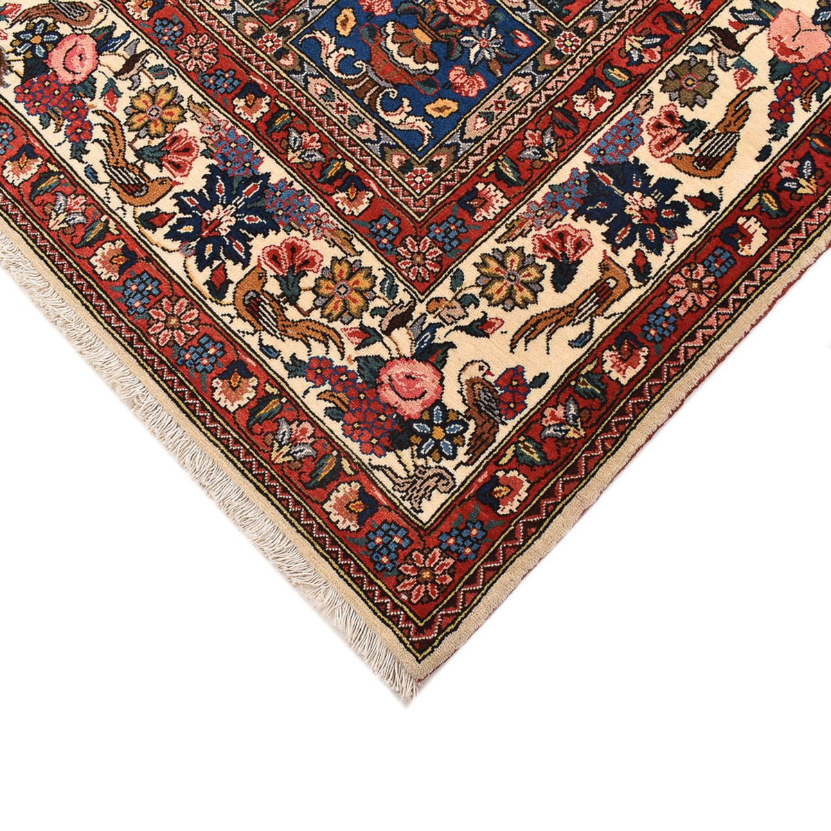 Tapis persan - Nomadic carré  - 211 x 210 cm - multicolore