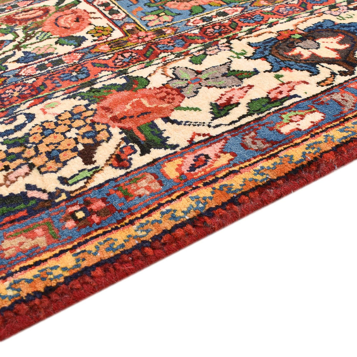 Tapis persan - Nomadic - 241 x 155 cm - multicolore