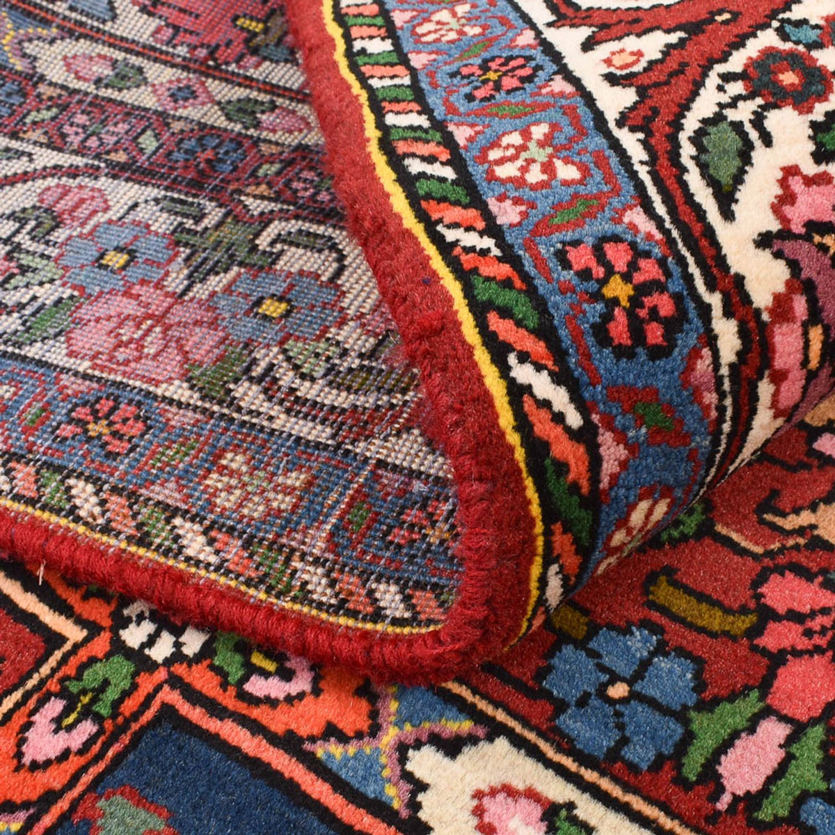 Tapis persan - Nomadic - 205 x 133 cm - multicolore