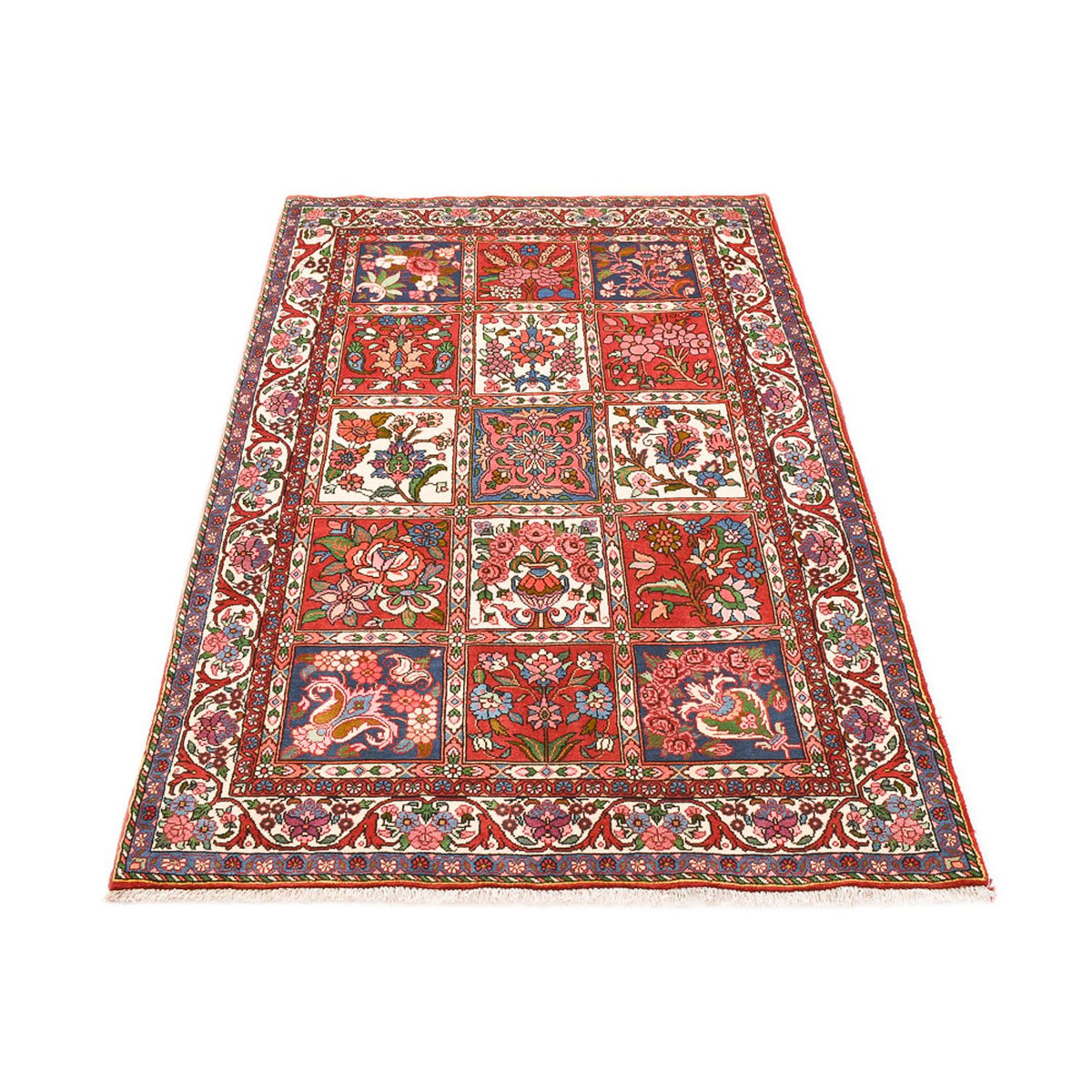 Tapis persan - Nomadic - 205 x 133 cm - multicolore