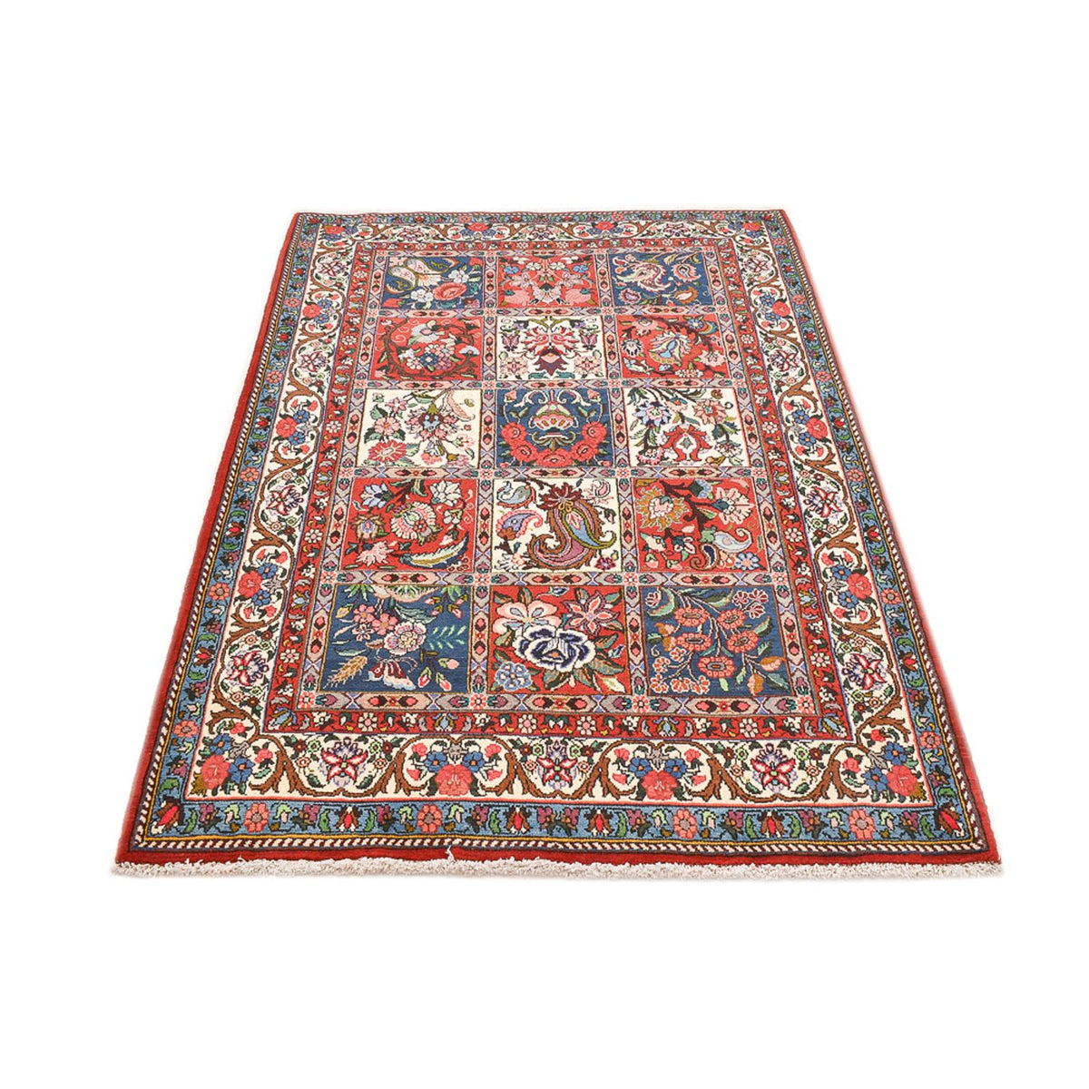 Tapis persan - Nomadic - 191 x 138 cm - multicolore