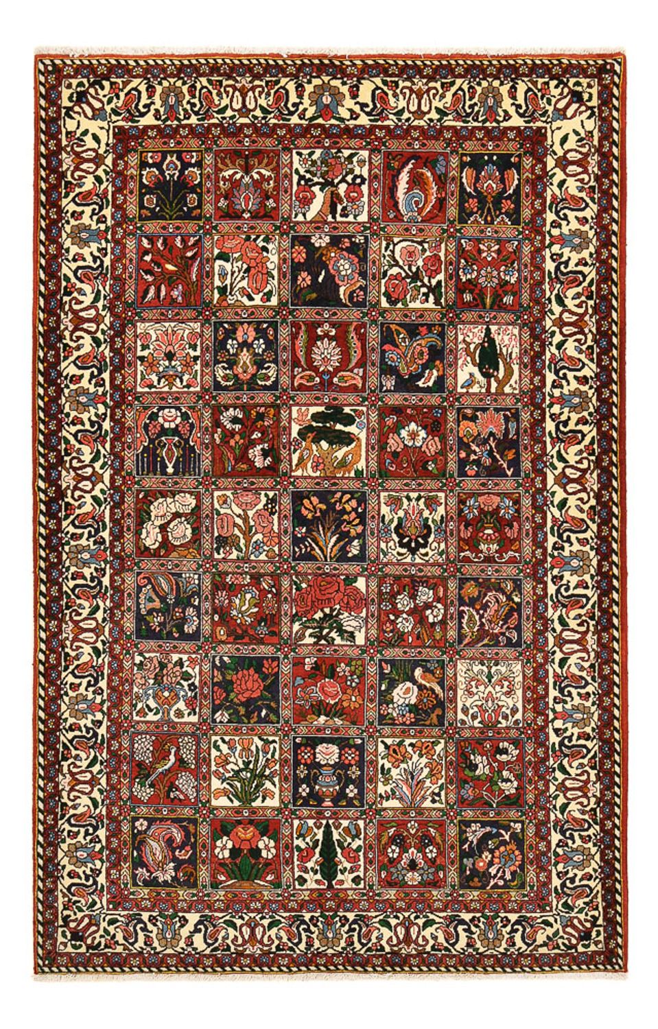 Tapis persan - Nomadic - 233 x 151 cm - multicolore