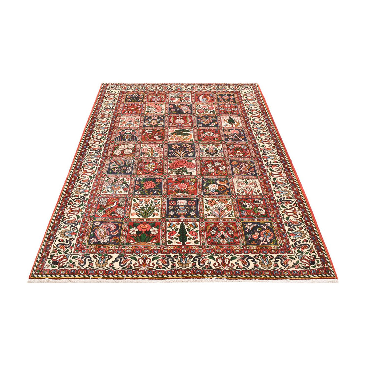Tapis persan - Nomadic - 233 x 151 cm - multicolore
