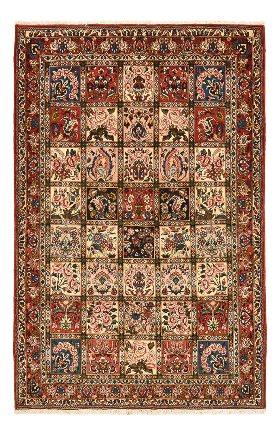 Tapis persan - Nomadic - 239 x 157 cm - multicolore