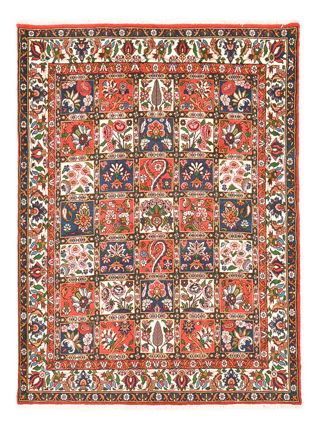 Tapis persan - Nomadic - 192 x 140 cm - multicolore