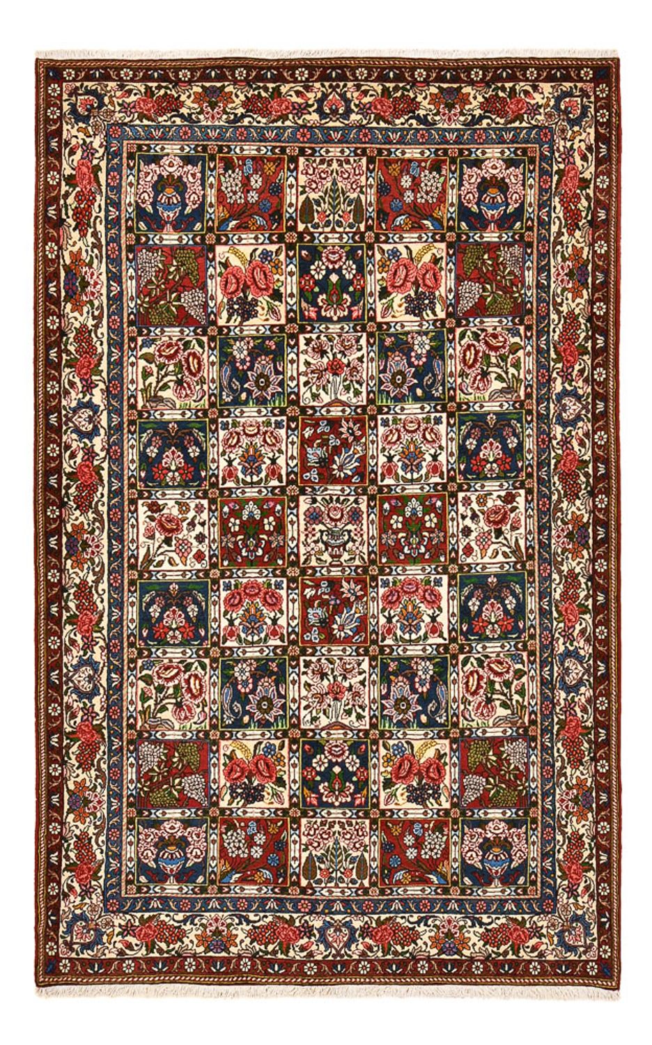Tapis persan - Nomadic - 252 x 158 cm - multicolore