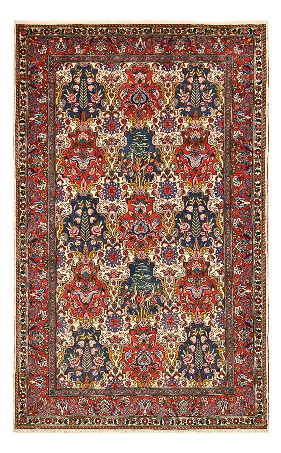 Tapis persan - Nomadic - 252 x 155 cm - multicolore