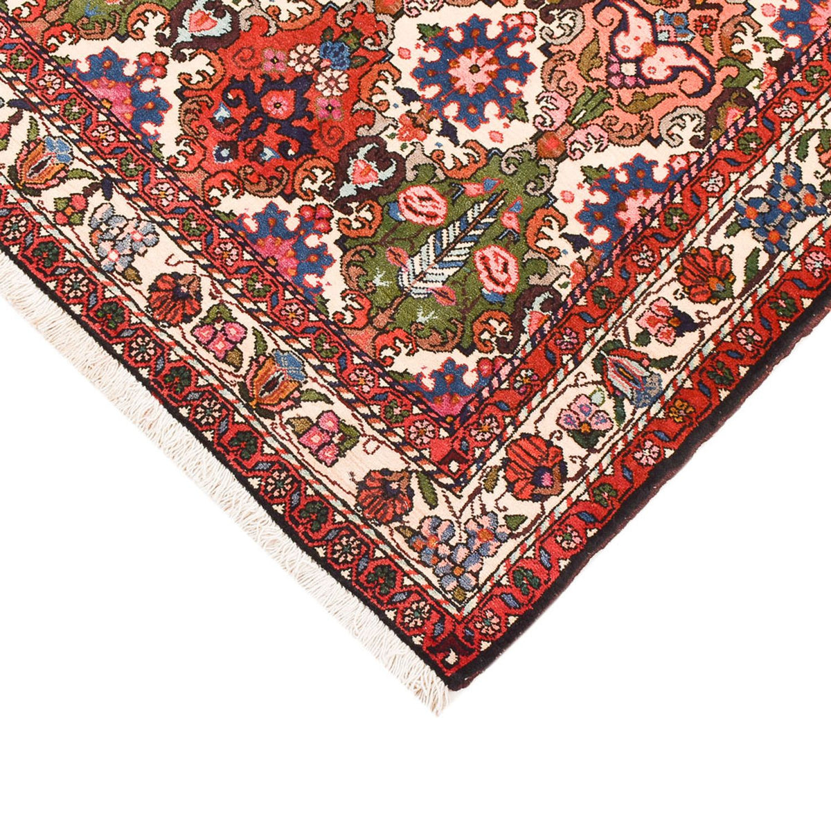 Tapis persan - Nomadic - 197 x 131 cm - multicolore