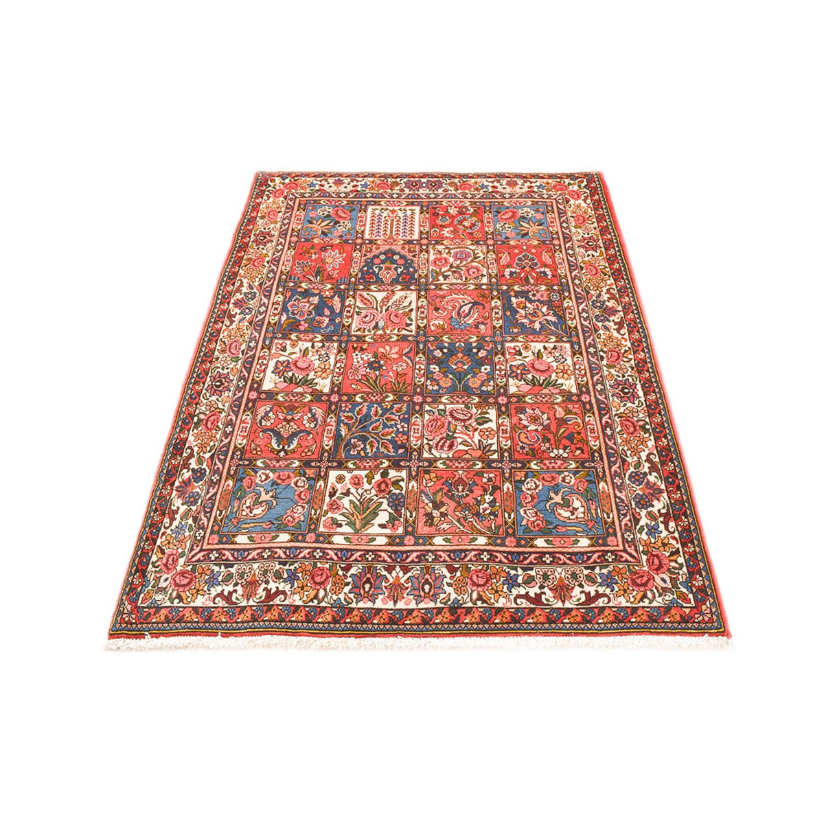 Tapis persan - Nomadic - 197 x 140 cm - multicolore