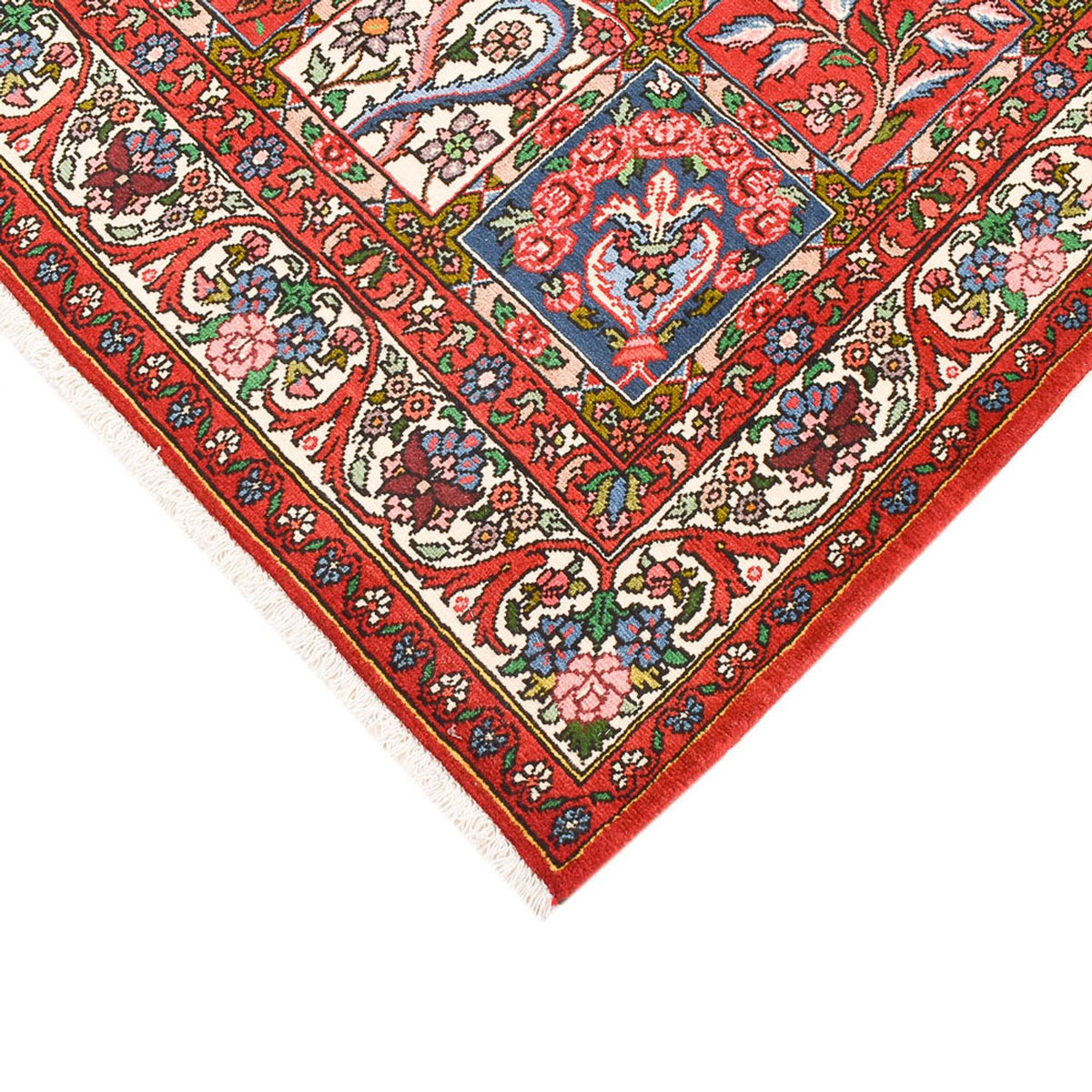 Tapis persan - Nomadic - 196 x 133 cm - multicolore