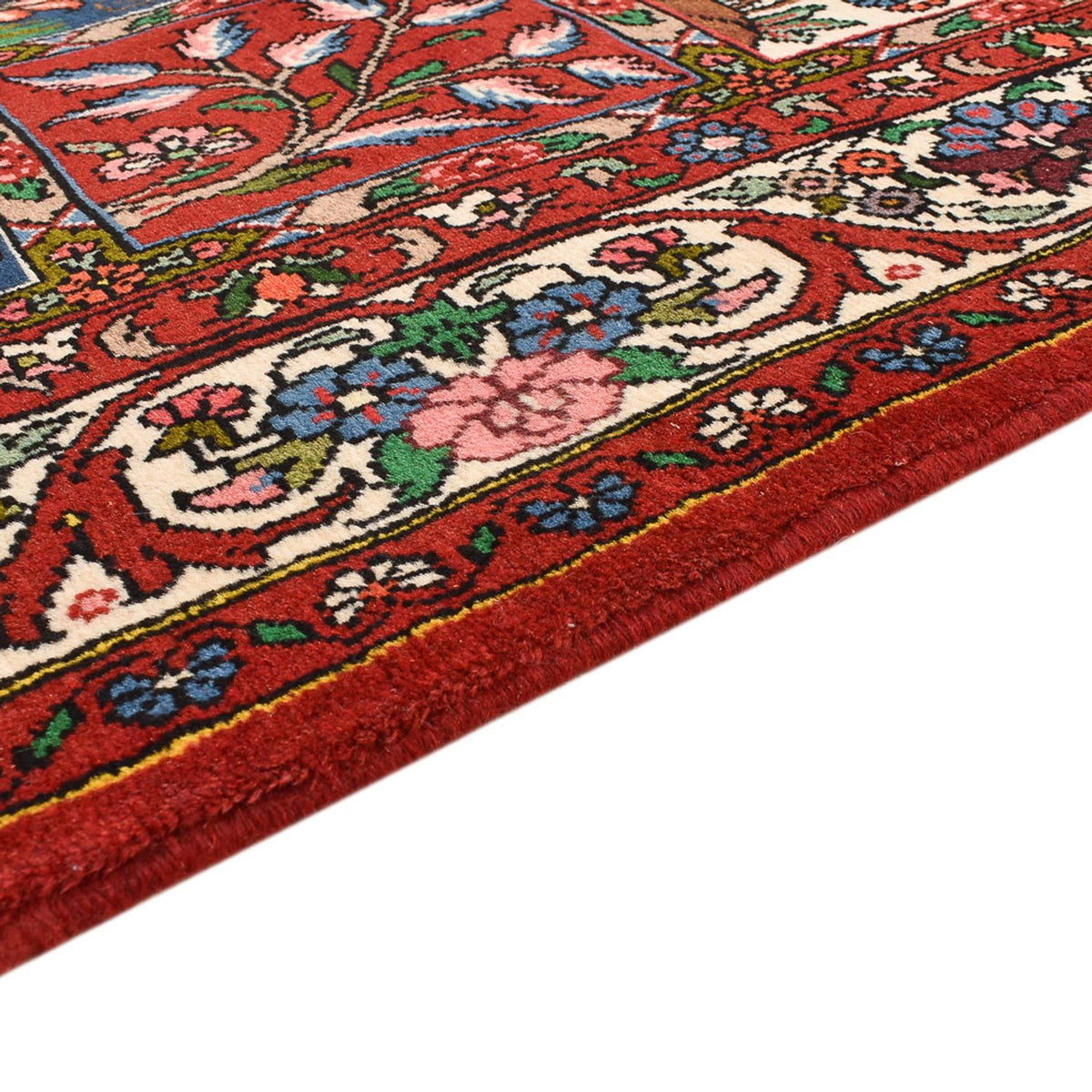 Tapis persan - Nomadic - 196 x 133 cm - multicolore