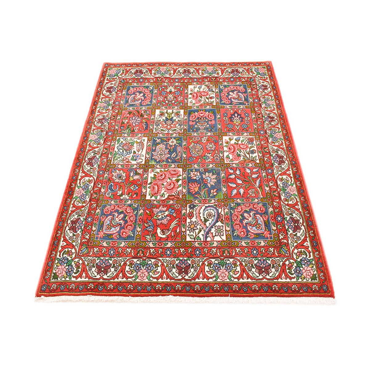 Tapis persan - Nomadic - 196 x 133 cm - multicolore