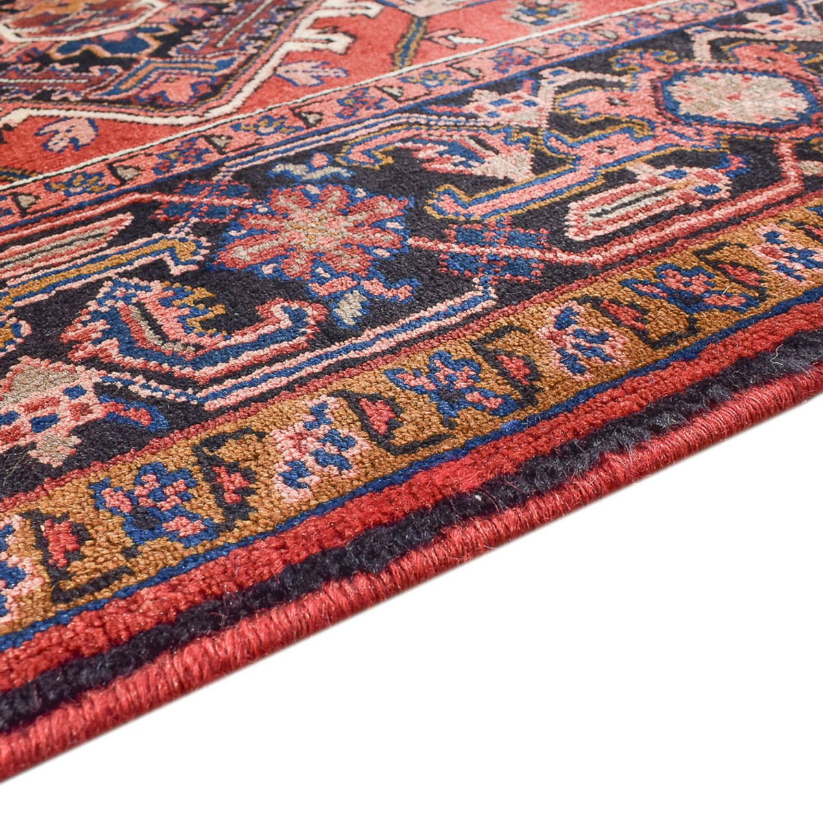 Tapis persan - Nomadic - 327 x 246 cm - rouge