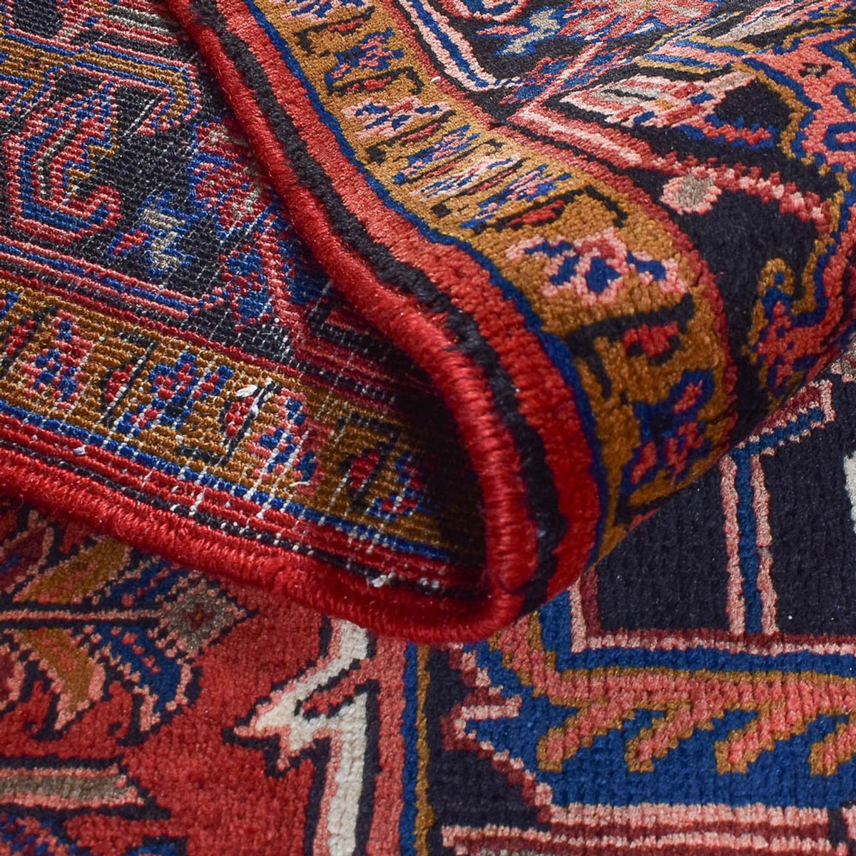 Tapis persan - Nomadic - 327 x 246 cm - rouge