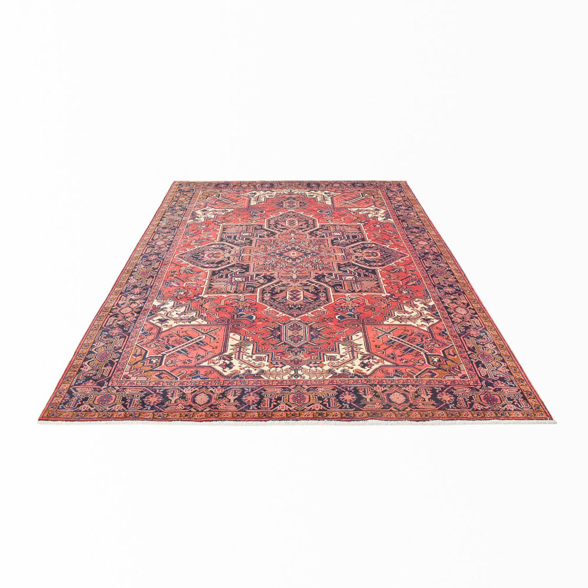 Tapis persan - Nomadic - 327 x 246 cm - rouge