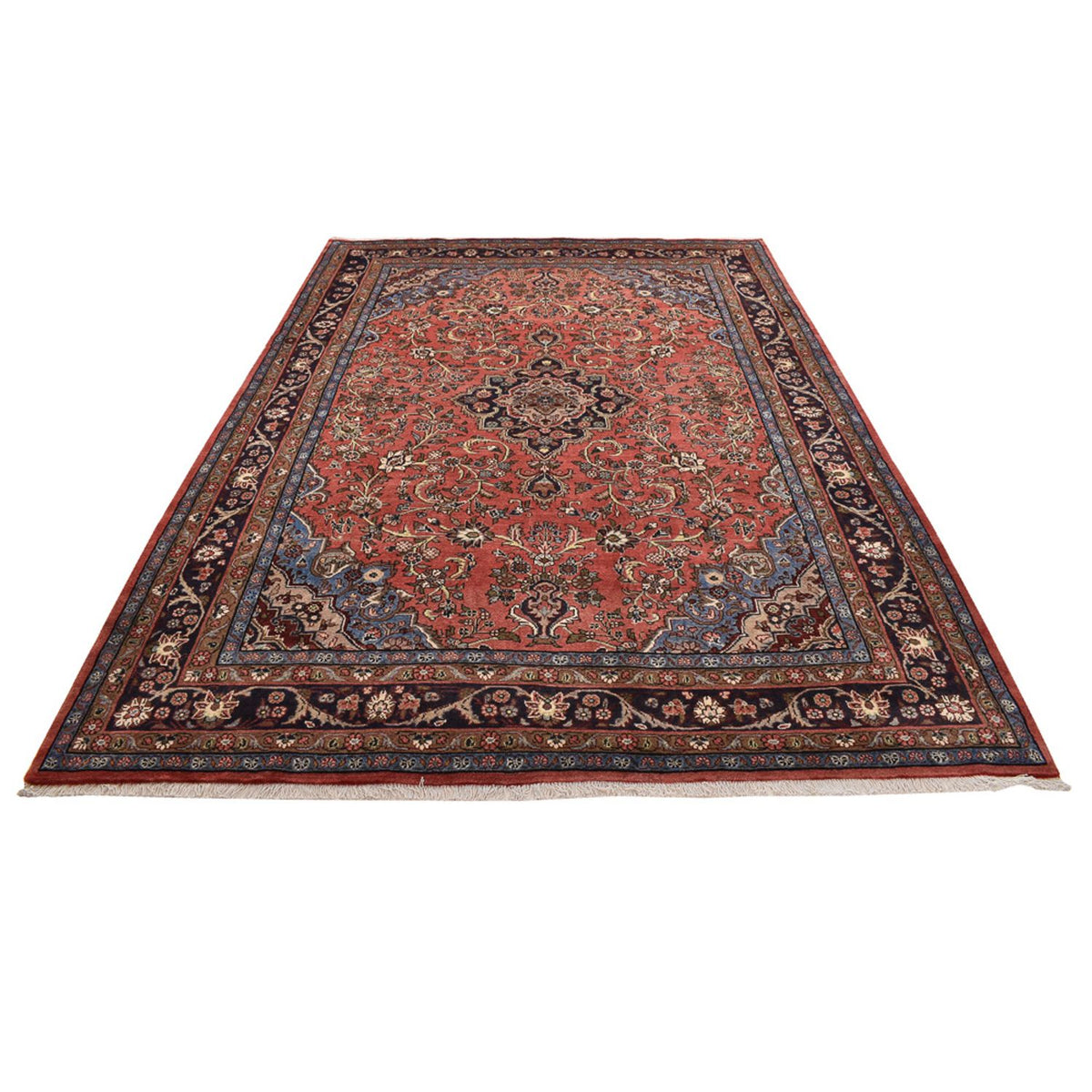 Tapis persan - Nomadic - 300 x 212 cm - rouge clair