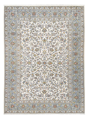 Tapis persan - Keshan - Royal - 332 x 248 cm - gris clair