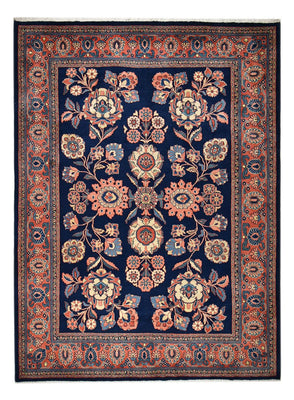 Tapis persan - Classique - 360 x 273 cm - bleu foncé