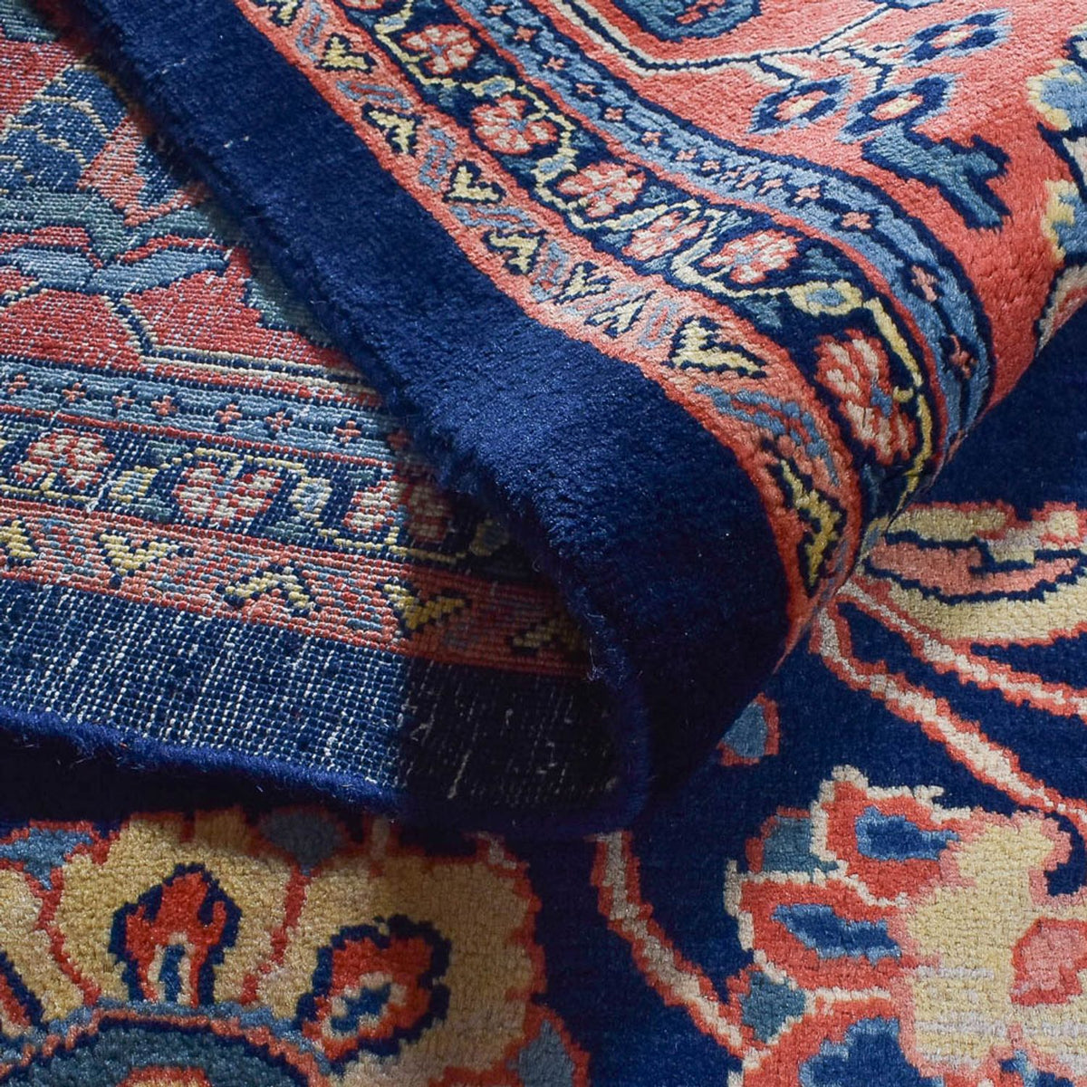 Tapis persan - Classique - 360 x 273 cm - bleu foncé