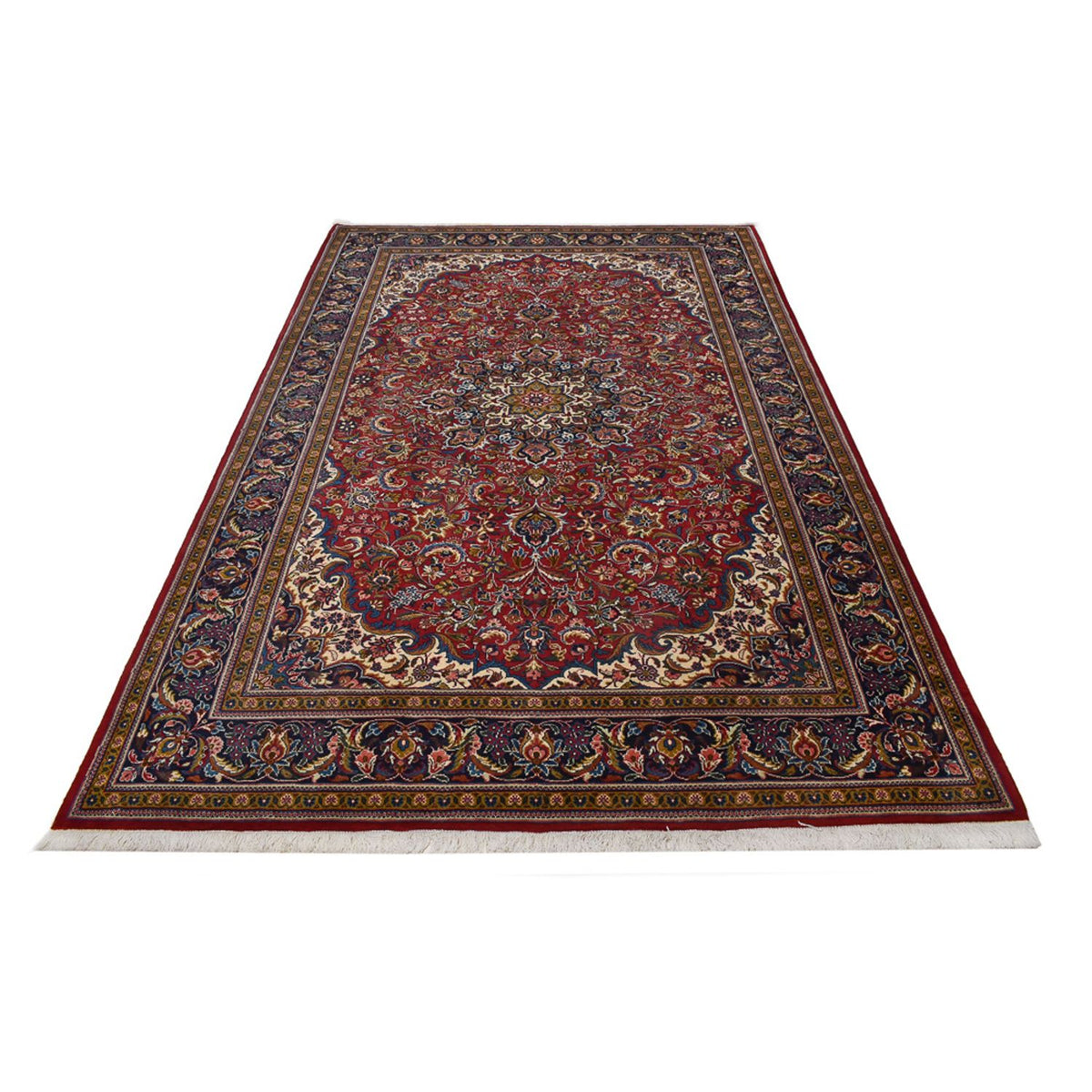Tapis persan - Classique - 302 x 200 cm - rouge foncé