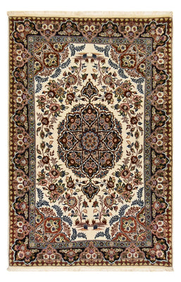 Tapis persan - Ghom - Royal - 218 x 138 cm - beige