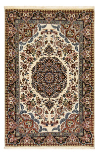 Tapis persan - Ghom - Royal - 218 x 138 cm - beige