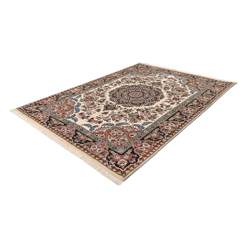Tapis persan - Ghom - Royal - 218 x 138 cm - beige