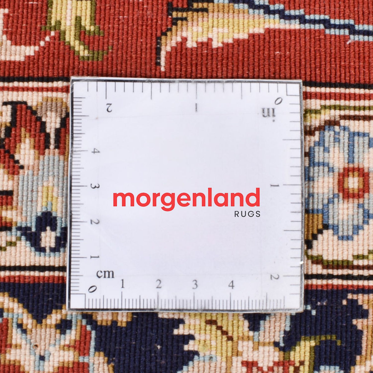 Tapis persan - Ghom - Royal - 207 x 134 cm - rouge