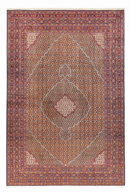 Tapis persan - Tabriz - 416 x 284 cm - rouge bordeaux