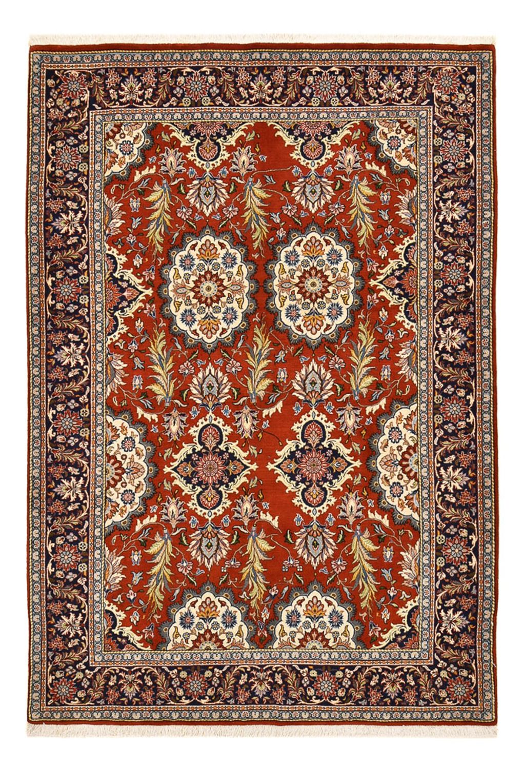 Tapis persan - Classique - 226 x 157 cm - rouge