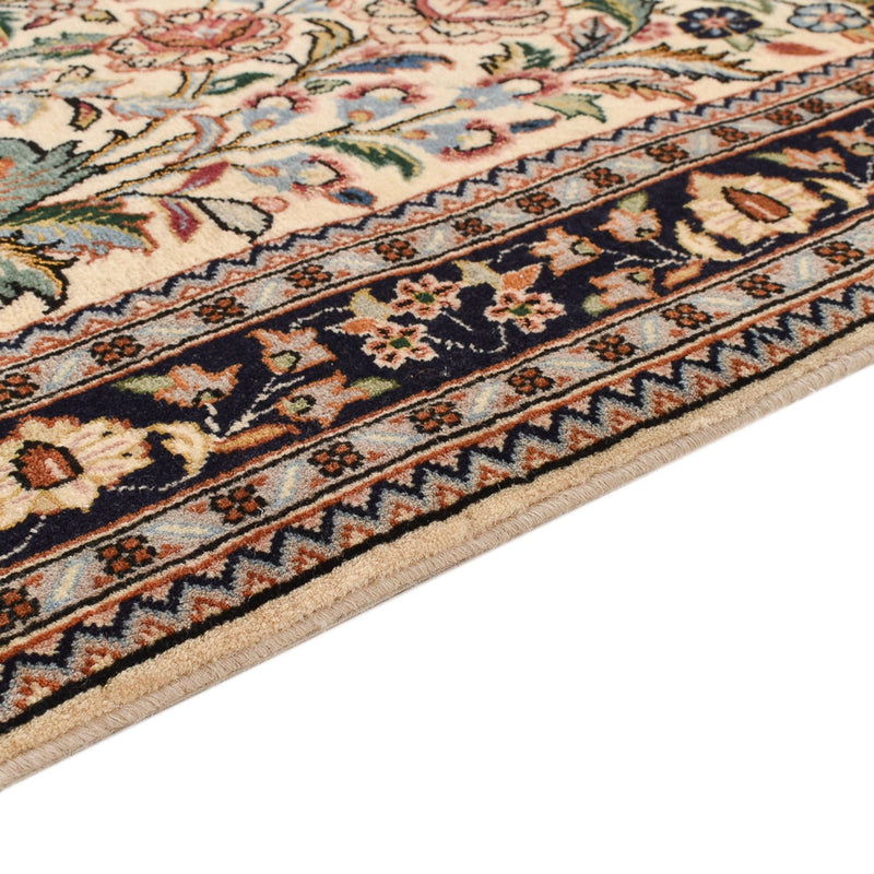 Tapis de couloir Tapis persan - Ghom - 360 x 74 cm - sable