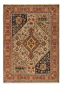 Tapis Gabbeh - Persan Kashkuli - 257 x 185 cm - rouille