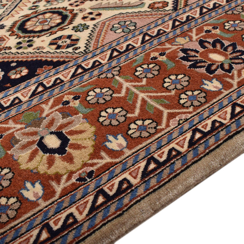 Tapis Gabbeh - Persan Kashkuli - 257 x 185 cm - rouille