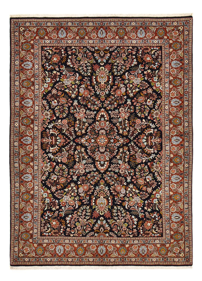 Tapis persan - Classique - 243 x 172 cm - bleu foncé